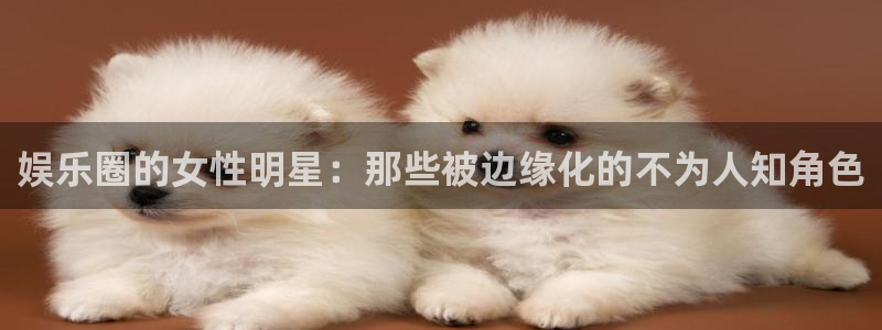 不朽情缘mg：娱乐圈的女性明星：那些被边缘化的不为人知角色